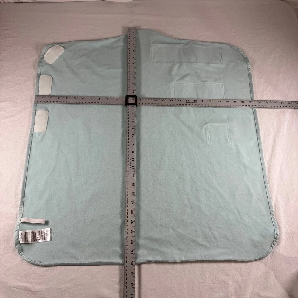The Ollie World Mint Green Moisture Wicking Swaddle Wrap With Mesh Bag